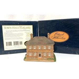 RARE! New. Lang & Wise GEORGE WYTHE HOUSE Williamsburg Miniature 28489704
